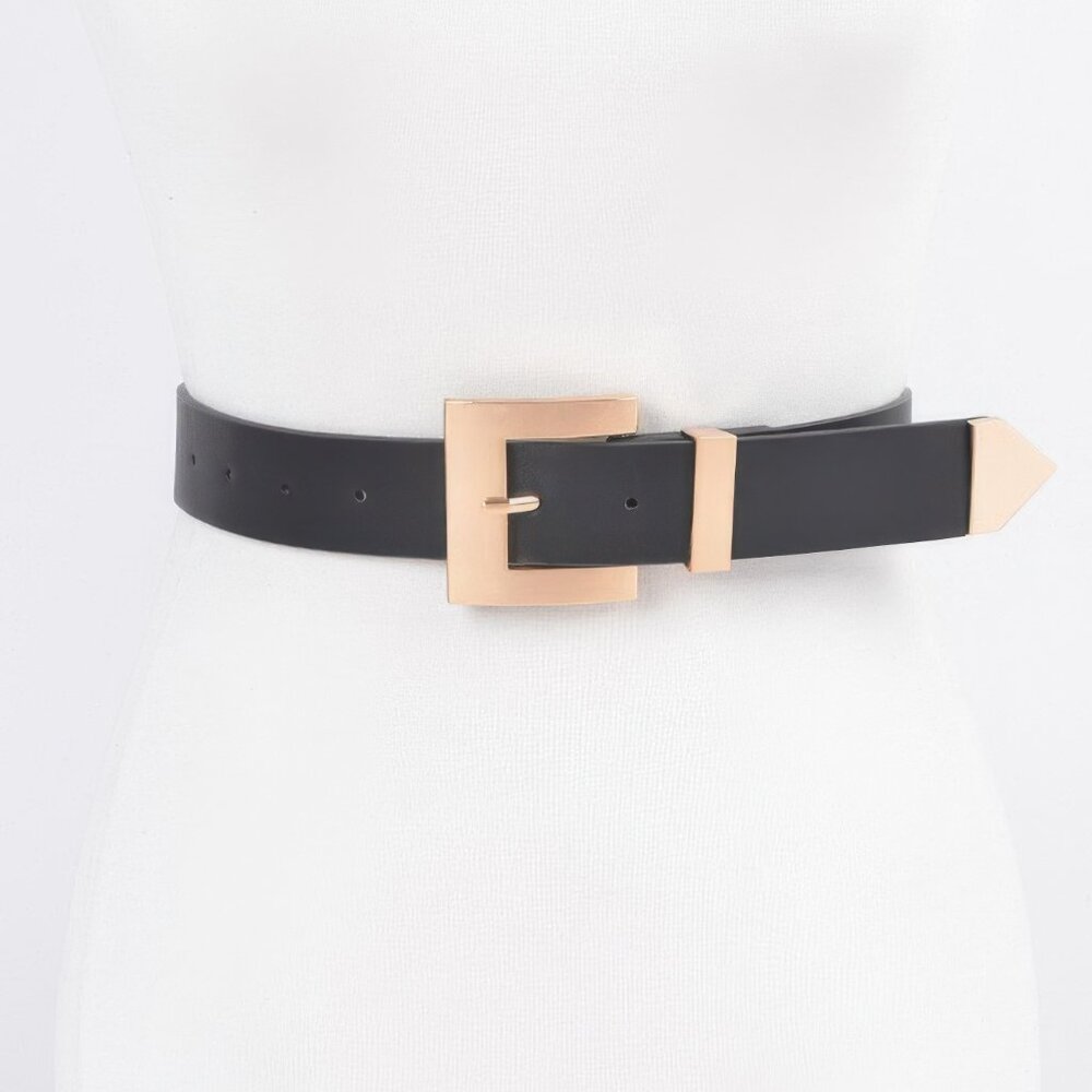 Classic Big Buckle Belt